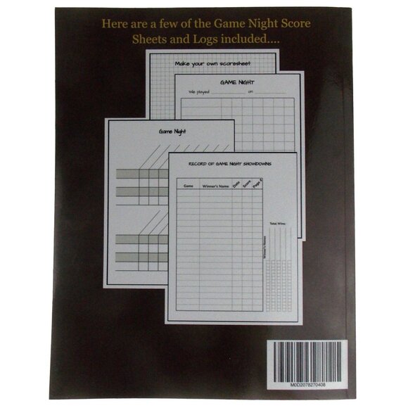 Family Game Night Official Record Showdowns Graph Board Party Stats Fun Champion - Picture 5 of 5